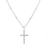 1 Piece Fashion Cross Alloy Plating Women'S Necklace