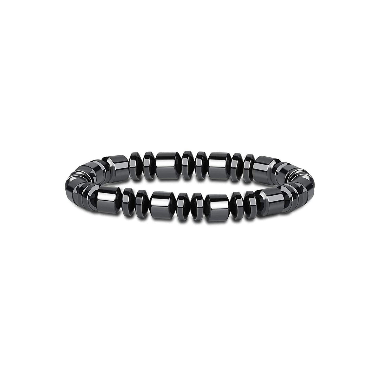 Simple Style Ball Haematite Bracelets