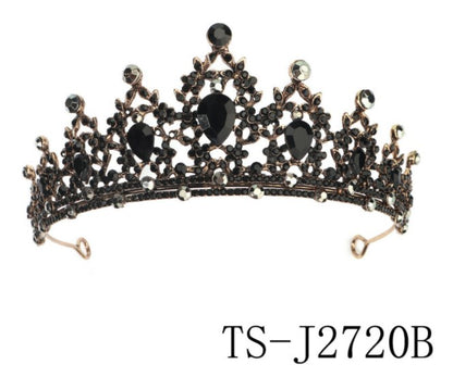 Retro Crown Alloy Plating Crown 1 Piece