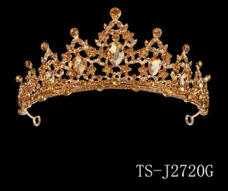 Retro Crown Alloy Plating Crown 1 Piece