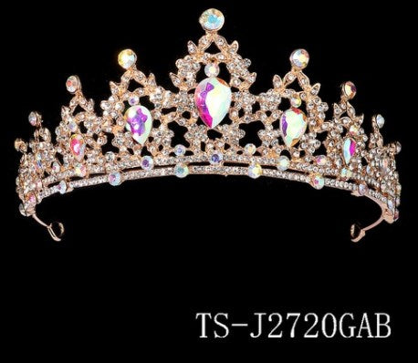 Retro Crown Alloy Plating Crown 1 Piece