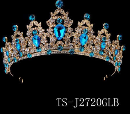 Retro Crown Alloy Plating Crown 1 Piece