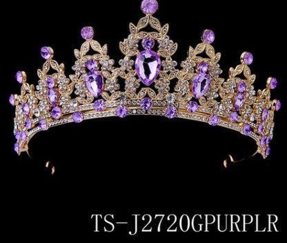 Retro Crown Alloy Plating Crown 1 Piece