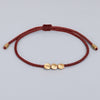 1 Piece Original Design Geometric Copper Knitting Bracelets