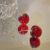 1 Pair Lady Fruit Alloy Women's Drop Earrings