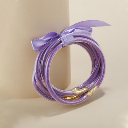 Lady Bow Knot Plastic Resin Women's Bracelets