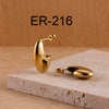 1 Pair Fashion Heart Shape Stainless Steel Plating Drop Earrings Ear Studs