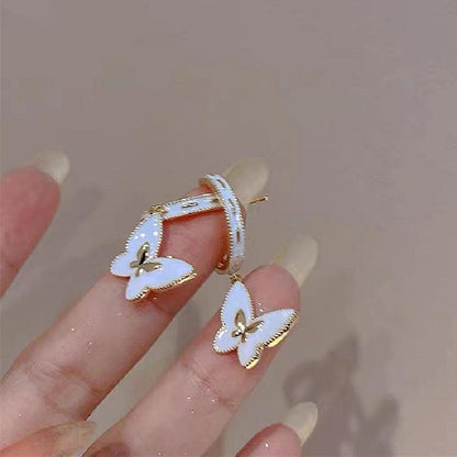 Silver Needle Simple Pearl Earrings Female Ins Style Niche French Ear Studs Temperament High Sense Ear Rings Wholesale