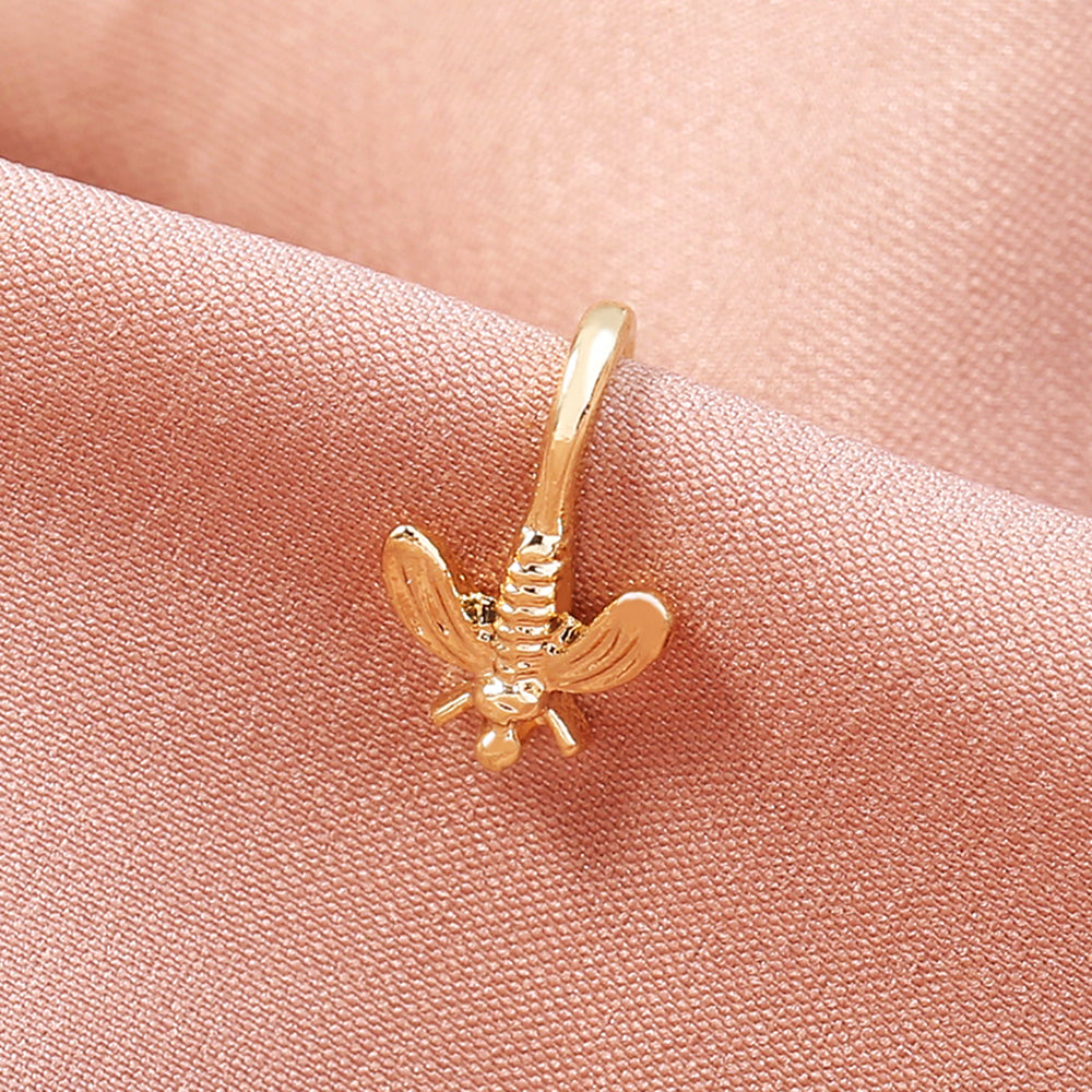 1 Piece Fashion Bee Alloy Plating Nose Ring