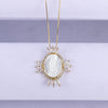 1 Piece Fashion Heart Shape Copper Plating Inlay Zircon Pendant Necklace