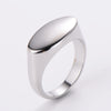 1 Piece Fashion Heart Shape Chains Print Stainless Steel Inlay Zircon Wave Ring