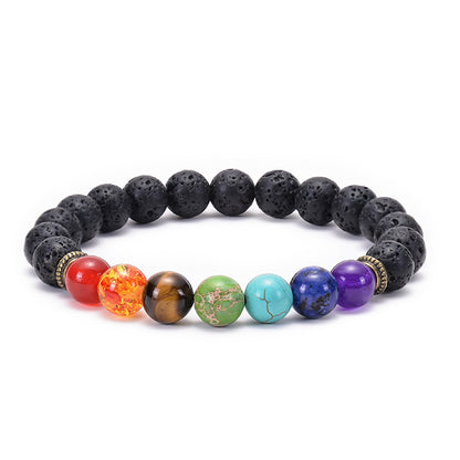 Fashion Colorful Natural Stone Beaded Bracelets