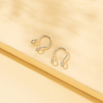 Hip-hop U Shape Alloy Plating Nose Ring