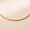 Ins Style Round Stainless Steel Polishing Plating 18k Gold Plated Choker