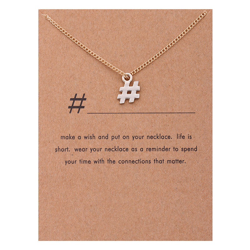 1 Piece Simple Style Infinity Alloy Plating Gold Plated Women's Pendant Necklace