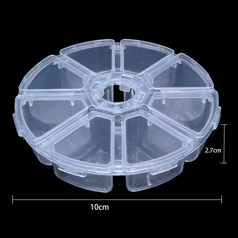 Simple Style Transparent Plastic Jewelry Boxes