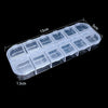 Simple Style Transparent Plastic Jewelry Boxes