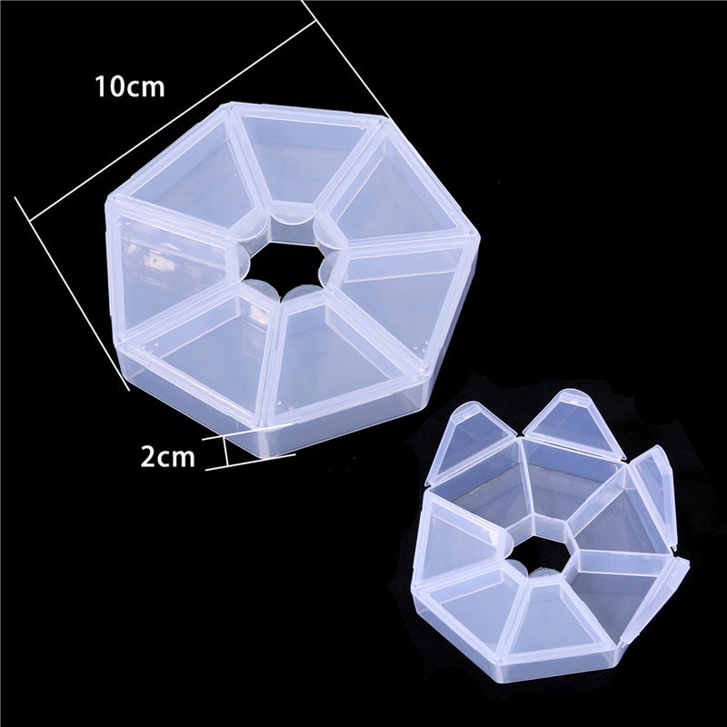 Simple Style Transparent Plastic Jewelry Boxes