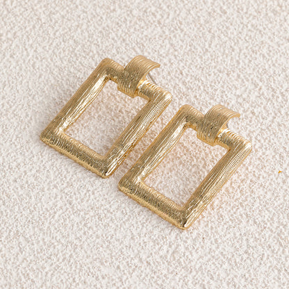 Wholesale Jewelry 1 Pair Modern Style Sun Square Moon Alloy Drop Earrings Ear Studs