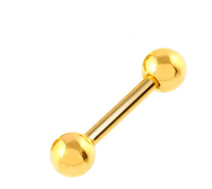 Simple Style Solid Color Stainless Steel Plating Ear Studs 1 Piece