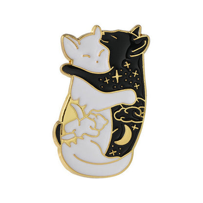 Cartoon Style Cute Cowboy Style Animal Alloy Stoving Varnish Plating Kid'S Unisex Brooches Collar Pin