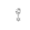 Simple Style Star Spider Skull Stainless Steel Chain Drop Earrings 1 Piece