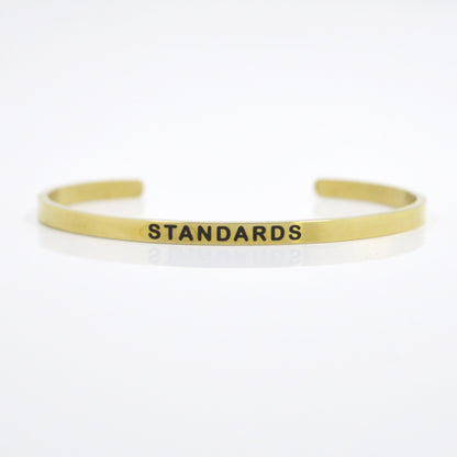 Wholesale Simple Style Letter Stainless Steel Bangle