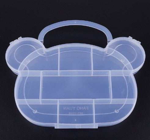 Simple Style Transparent Plastic Jewelry Boxes