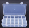 Simple Style Transparent Plastic Jewelry Boxes