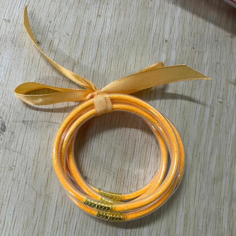 Fashion Bow Knot Alloy Plastic Unisex Bracelets