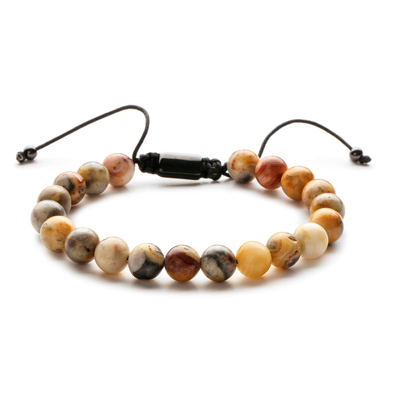 Retro Geometric Natural Stone Wholesale Bracelets