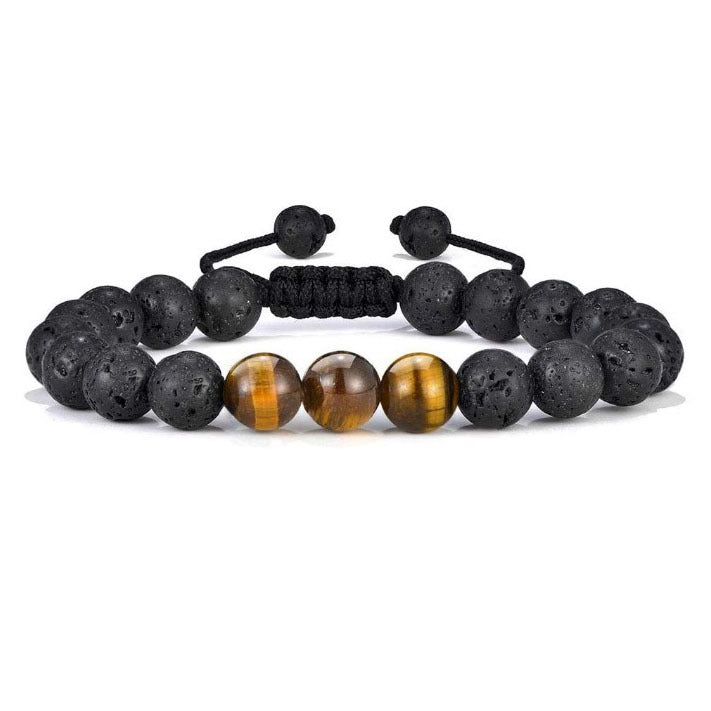 Retro Geometric Natural Stone Wholesale Bracelets