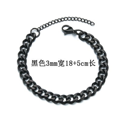 Fashion Stainless Steel No Inlaid Bracelets