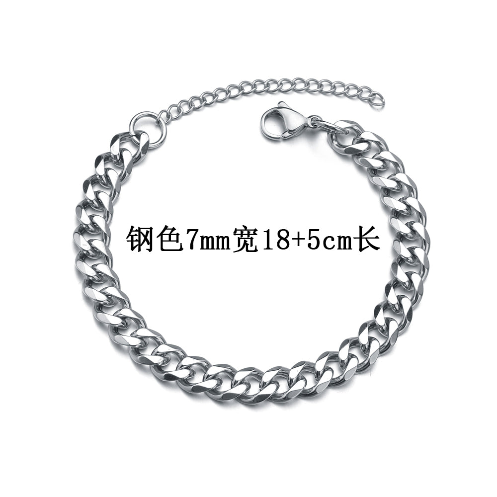 Fashion Stainless Steel No Inlaid Bracelets