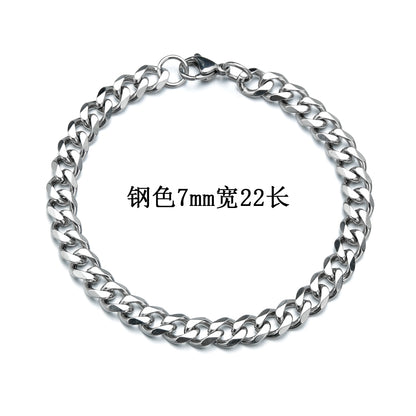 Fashion Stainless Steel No Inlaid Bracelets