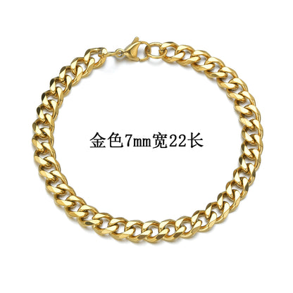 Fashion Stainless Steel No Inlaid Bracelets