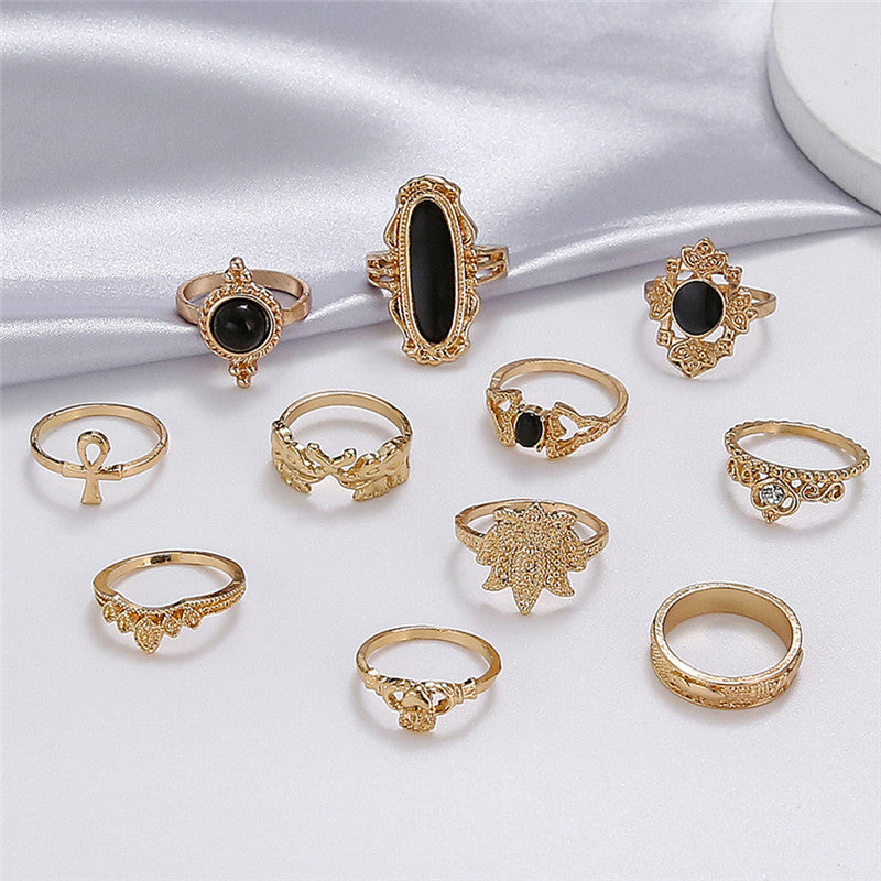 Vintage Style Vacation Animal Cross Plant Alloy Criss Cross Plating Inlay Artificial Gemstones Artificial Diamond Rose Gold Plated Gold Plated Silver Plated Women's Open Ring Rings