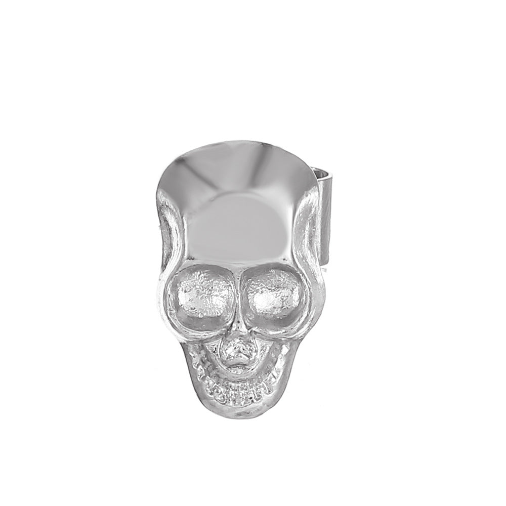 Hollow Skull Ear Bone Clip Unisex Earrings Wholesale