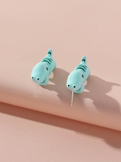 Cute Animal Alloy Women's Ear Studs