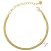 Elegant Geometric Stainless Steel Plating 18k Gold Plated Bracelets