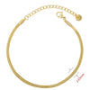 Elegant Geometric Stainless Steel Plating 18k Gold Plated Bracelets