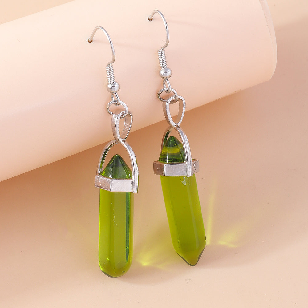 Simple Style Bullet Alloy Women's Drop Earrings