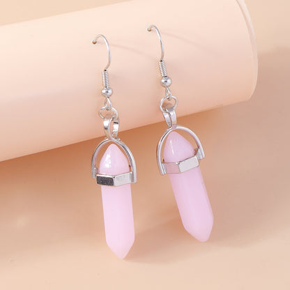 Simple Style Bullet Alloy Women's Drop Earrings