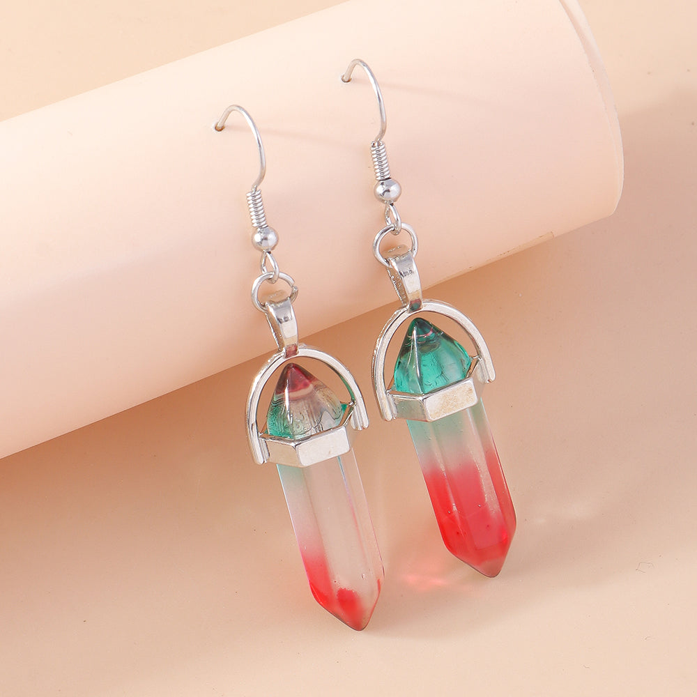 Simple Style Bullet Alloy Women's Drop Earrings