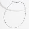 Simple Style Solid Color Stainless Steel Necklace In Bulk