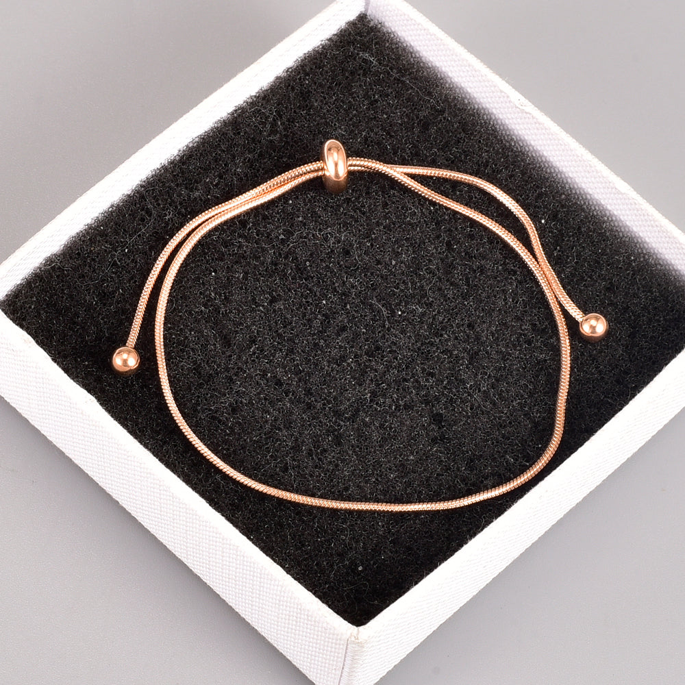 Gooddiy Simple Titanium Steel Drawstring Short Bracelet Wholesale Jewelry