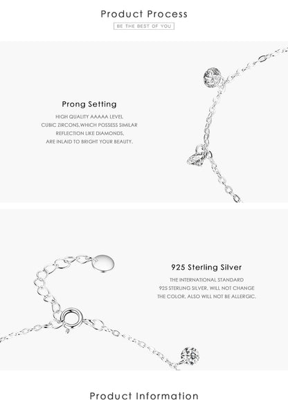 Glam Artistic Round Sterling Silver Plating Rhodium Plated Bracelets