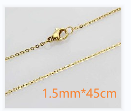 Fashion Letter Stainless Steel Polishing Pendant Necklace