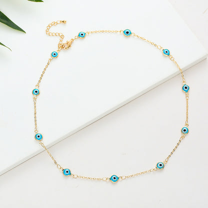 Simple Style Eye Gold Plated Silver Plated Alloy Alloy Wholesale Bracelets