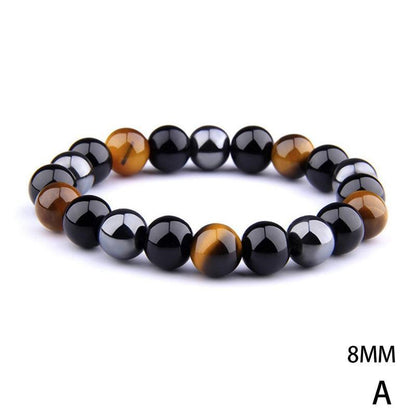 Ethnic Style Geometric Natural Stone Beaded Unisex Bracelets